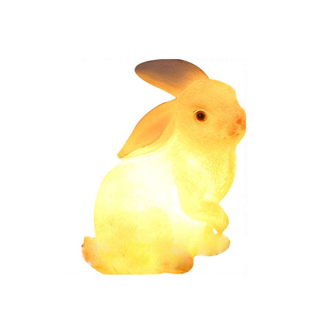 Resin and Fiberglass Rabbit Garden Lights Modern Waterproof Outdoor Lighting-Lighom