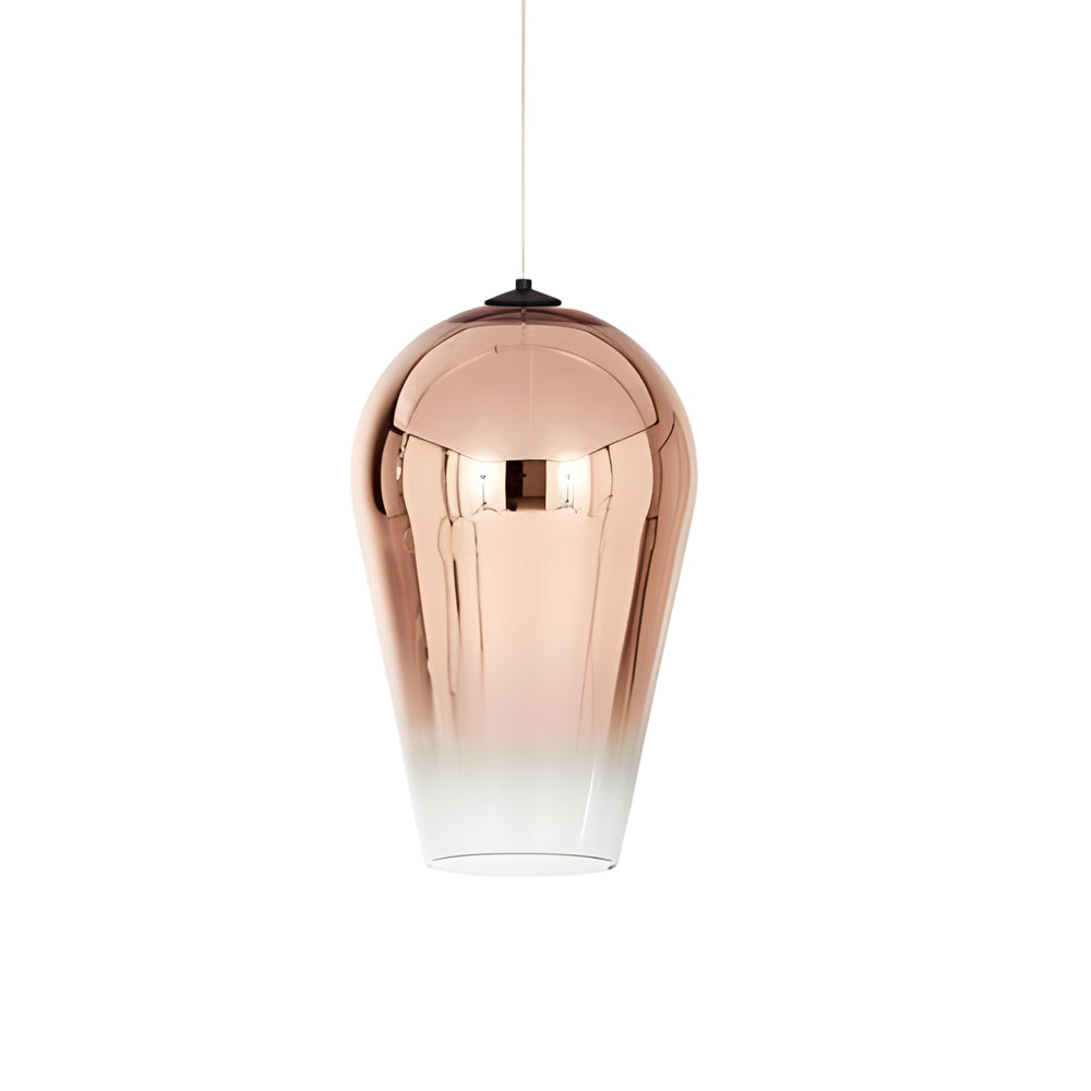 Art Glass Gradient Shade Nordic Post-Modern Pendant Light