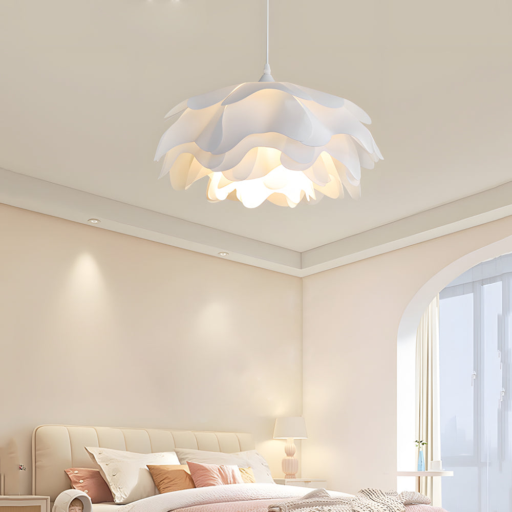 Acrylic Flower Modern Adjustable Pendant Lamp