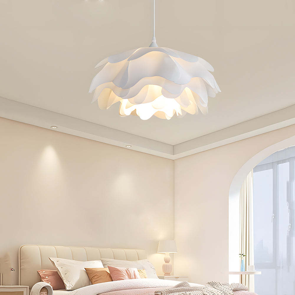 Acrylic Flower Modern Adjustable Pendant Lamp