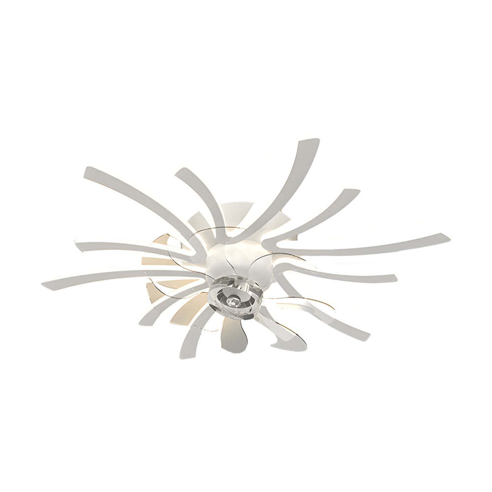 Flower 3-Step Dimming Modern Ceiling Fan