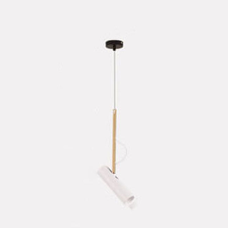Minimalist Gold LED Spotlight Pendant Light