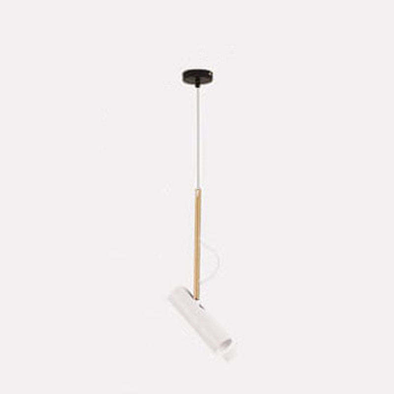 Minimalist Gold LED Spotlight Pendant Light