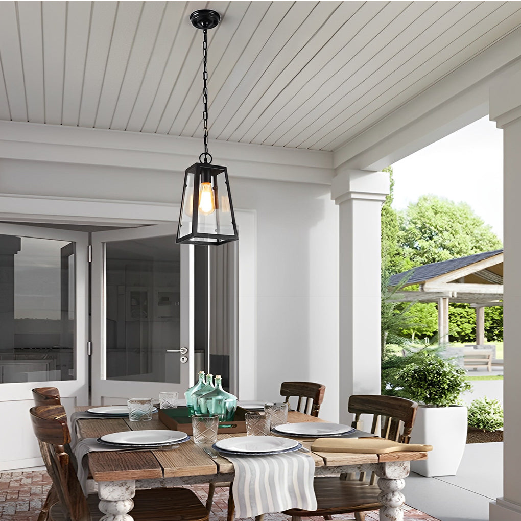 Lighom modern american iron glass metal pendant lighting