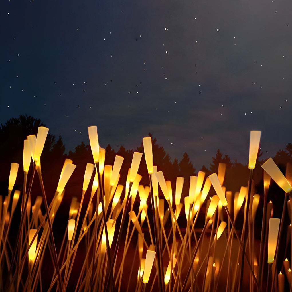 10pcs Reeds Acrylic Frosted Stick Waterproof Outdoor Lights Lawn Lamp-Lighom