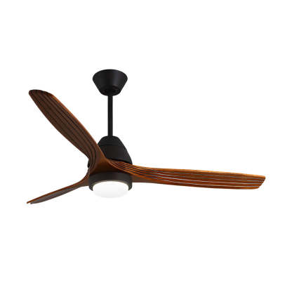 52" Nordic 3-Blade Wooden Remote Ceiling Fan