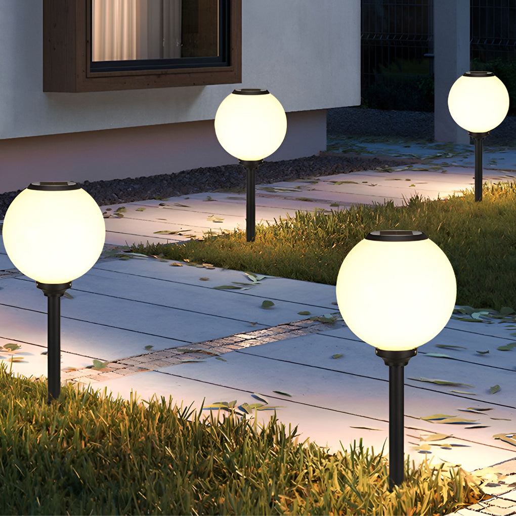 Adjustable Solar Round Ball Pathway Light
