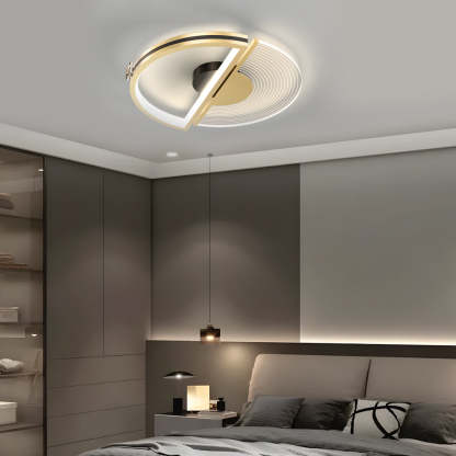 Round LED Modern Ceiling Light Fixture