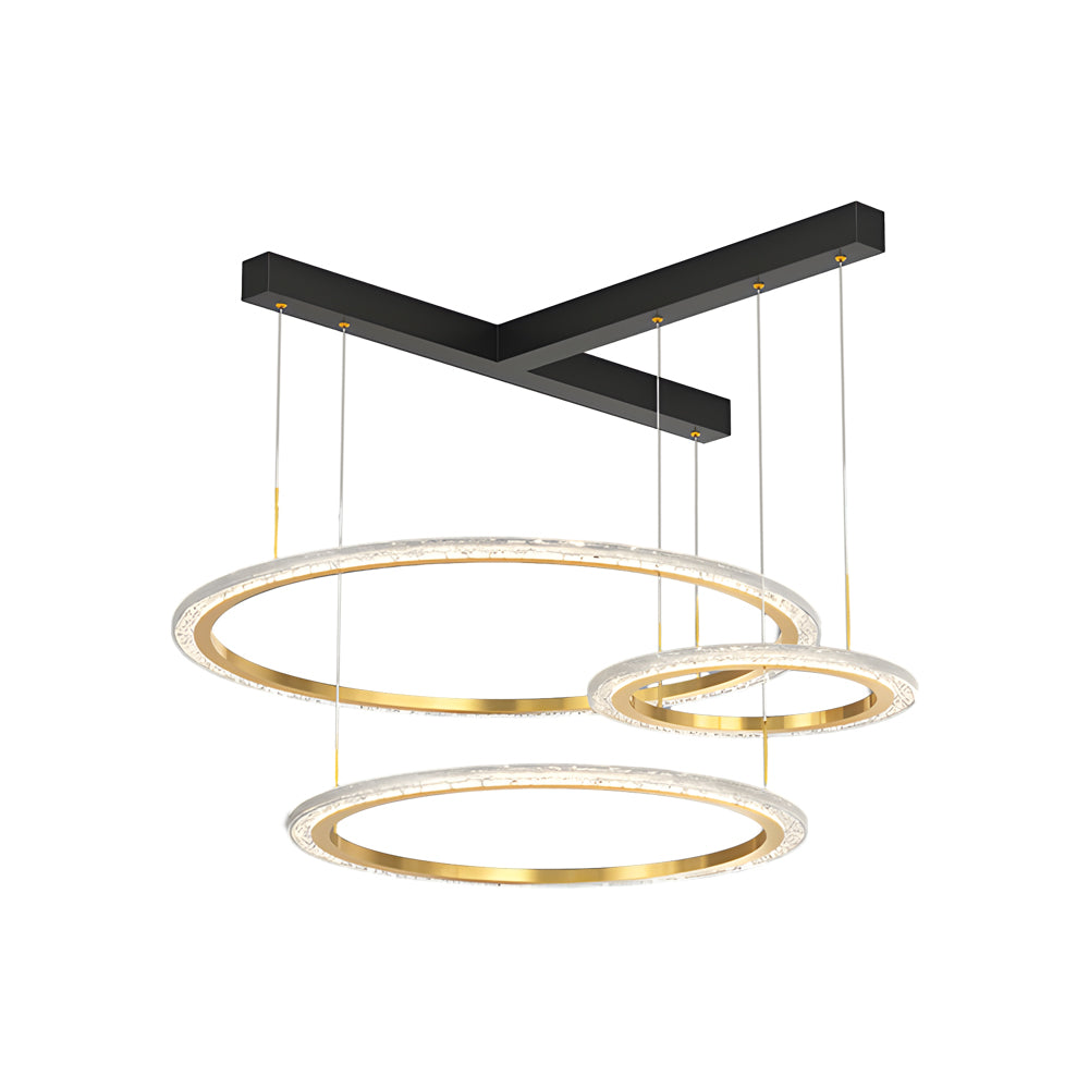 Ring Dimmable Modern Ceiling Chandelier