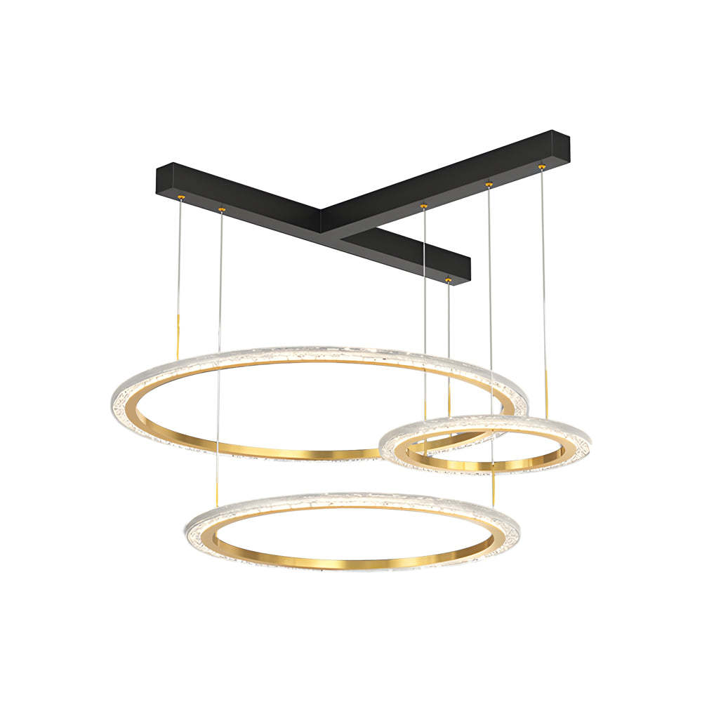 Ring Dimmable Modern Ceiling Chandelier