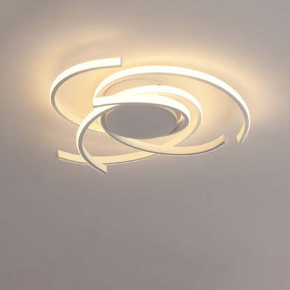 Minimalist Circle Strip Aluminum Ceiling Light