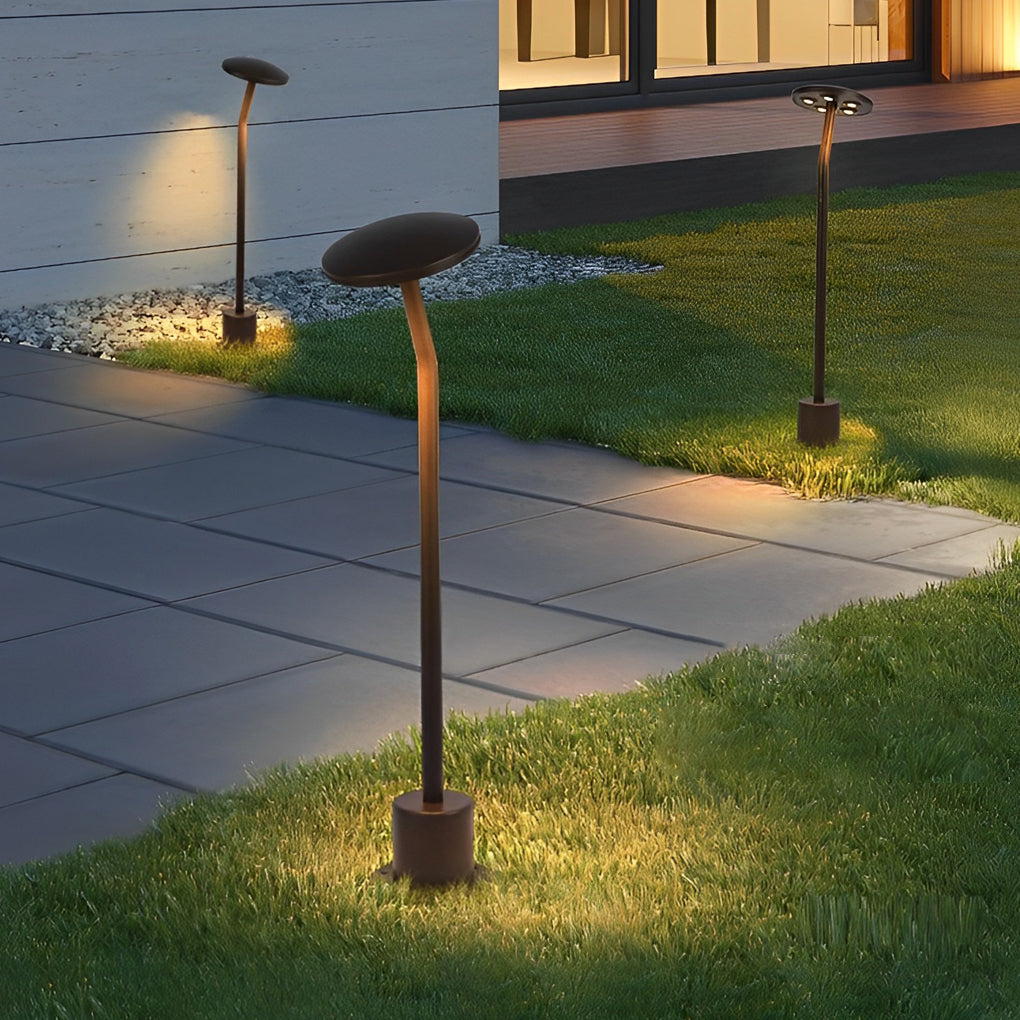 Outdoor Waterproof Mushroom Creative LED Modern Lawn Light Path Lamp-Lighom