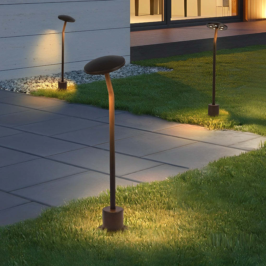 Outdoor Waterproof Mushroom Creative LED Modern Lawn Light Path Lamp-Lighom