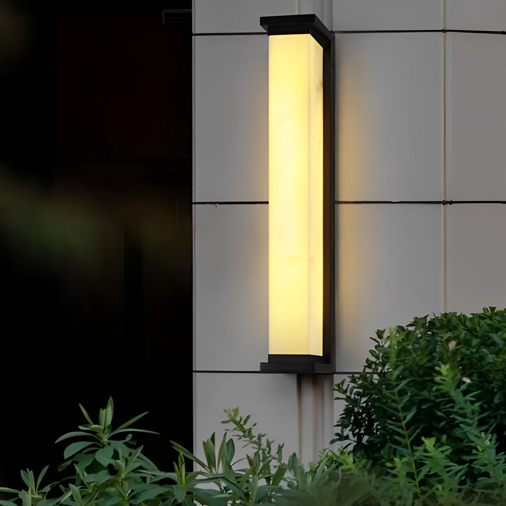 Strip Minimalist Stainless Steel Modern Outdoor Wall Light