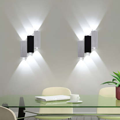 Rectangular LED Up and Down Lights Modern Wall Washer Light Wall Lamp-Lighom