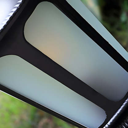 Elegant European-Style Black LED Outdoor Pathway Lamp Post-Lighom