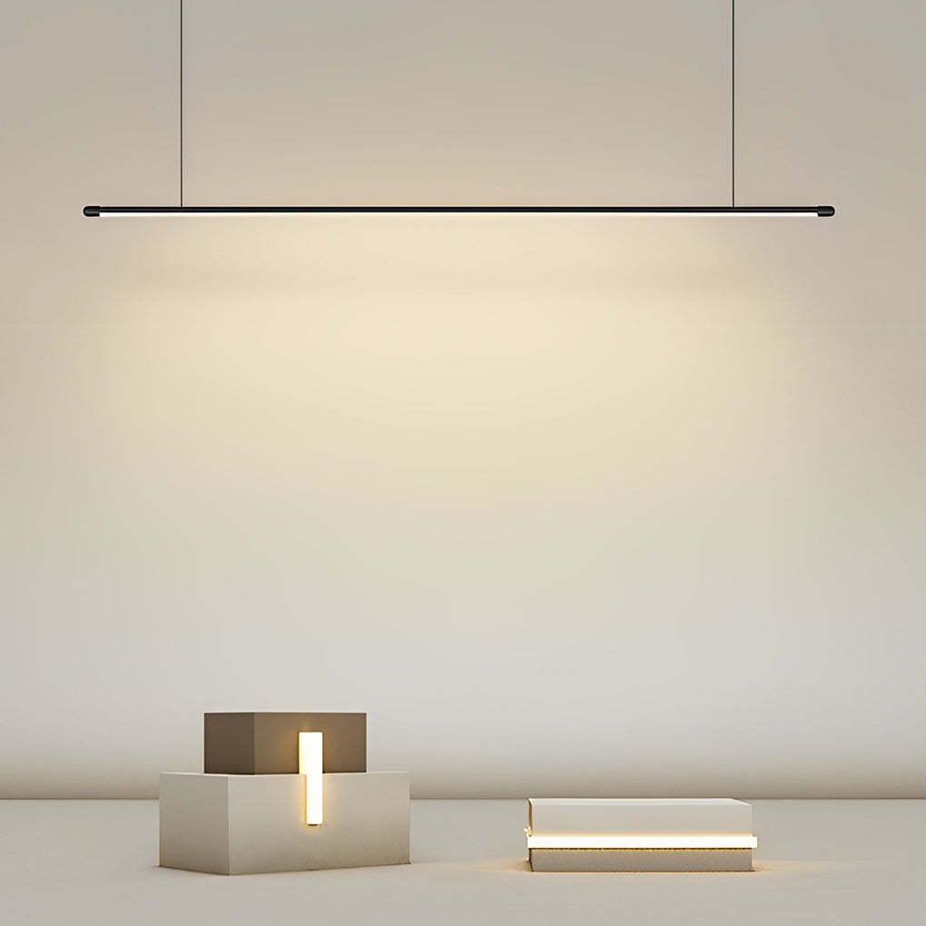 16" Geometric Adjustable Black Modern Pendant Light