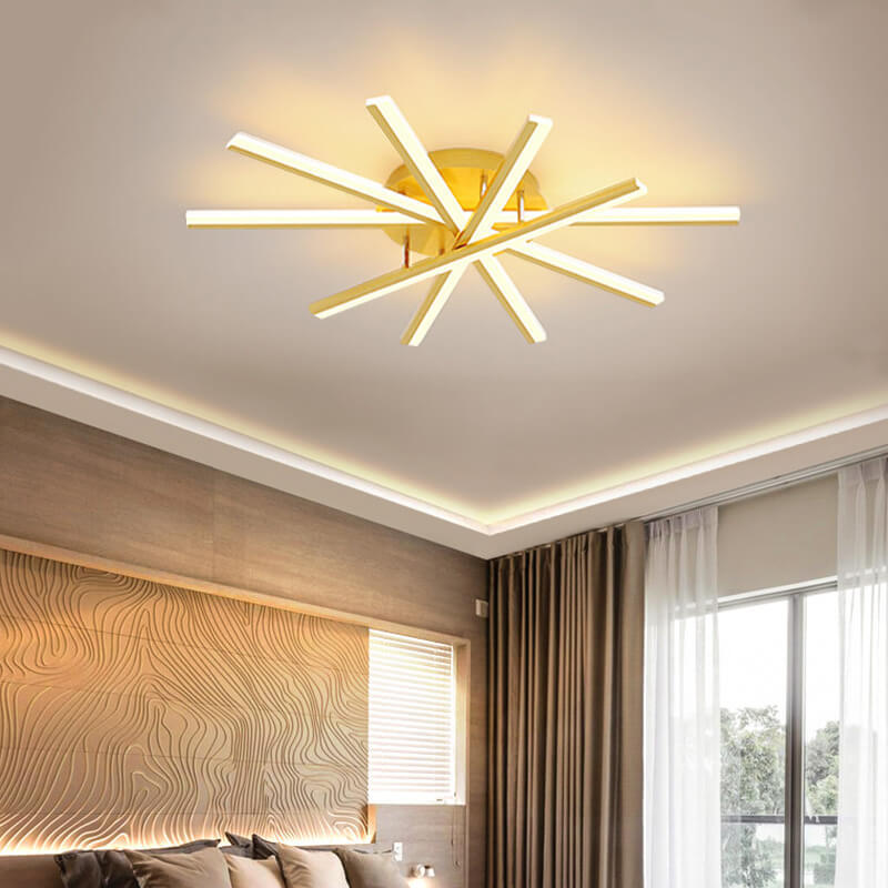 Nordic Line LED Semi-Flush Ceiling Light