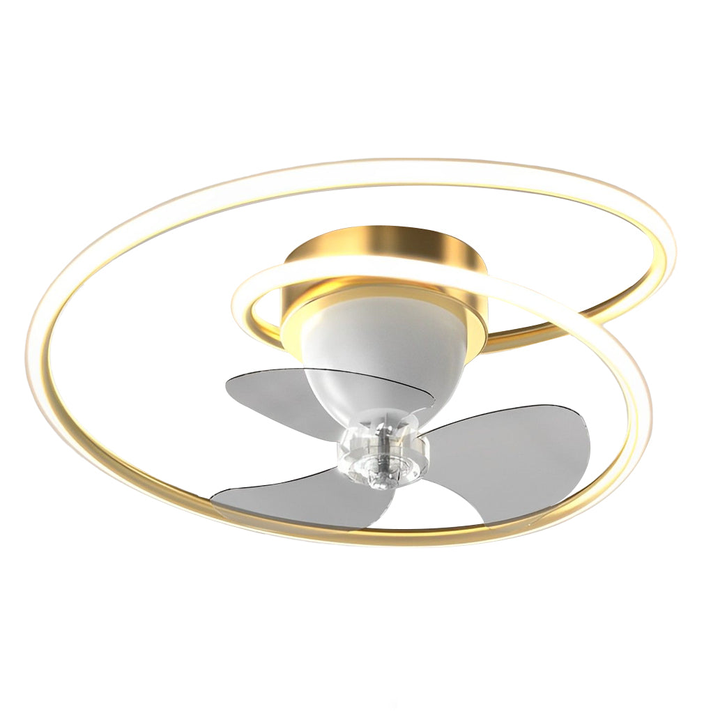 Smart 360 Rotating LED Dimming Timing Ceiling Fan