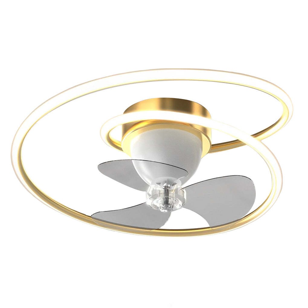 Smart 360 Rotating LED Dimming Timing Ceiling Fan
