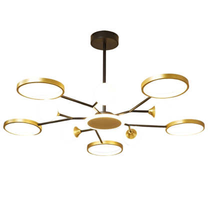 Circle LED Modern Pendant Ceiling Chandelier