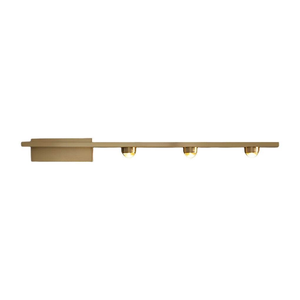 3/4-Light Copper LED Wall Washer Nordic Wall Sconce