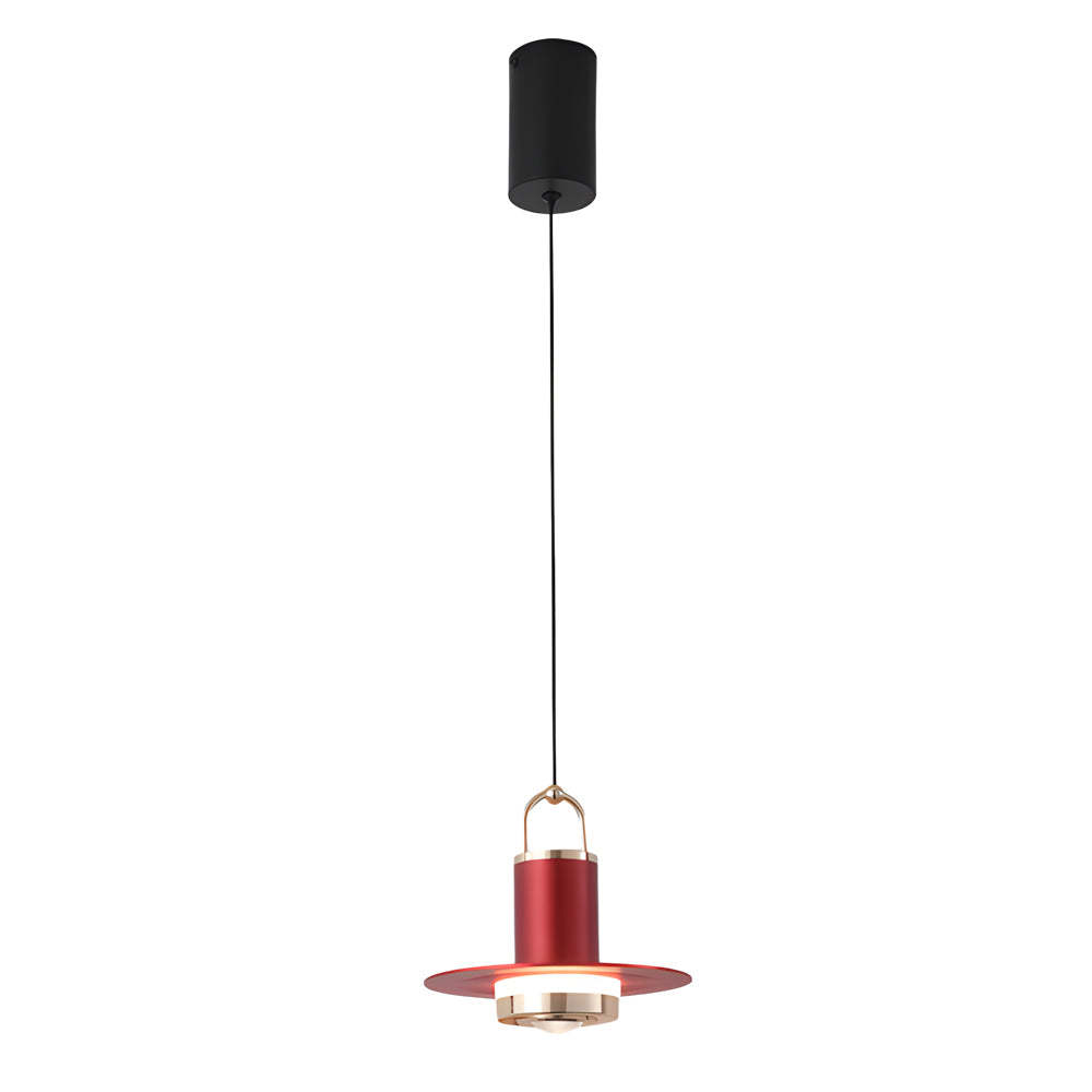 Small Simple Metal Glass LED Nordic Pendant Lamp