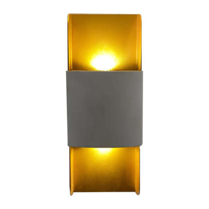 LED Up and Down Lights COB Waterproof Metal Modern Outdoor Wall Lamps-Lighom