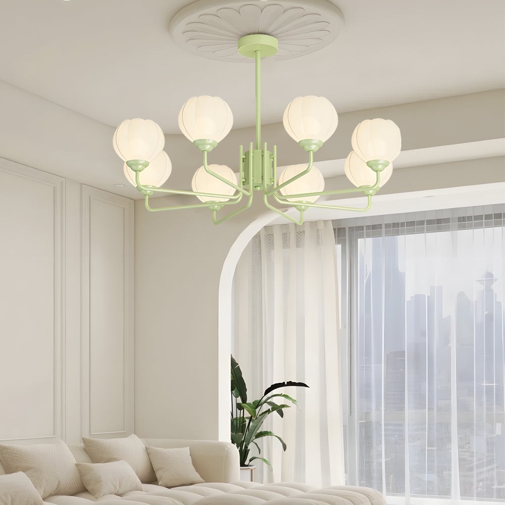 Flower Bell Orchid Dimmable Modern Hanging Light