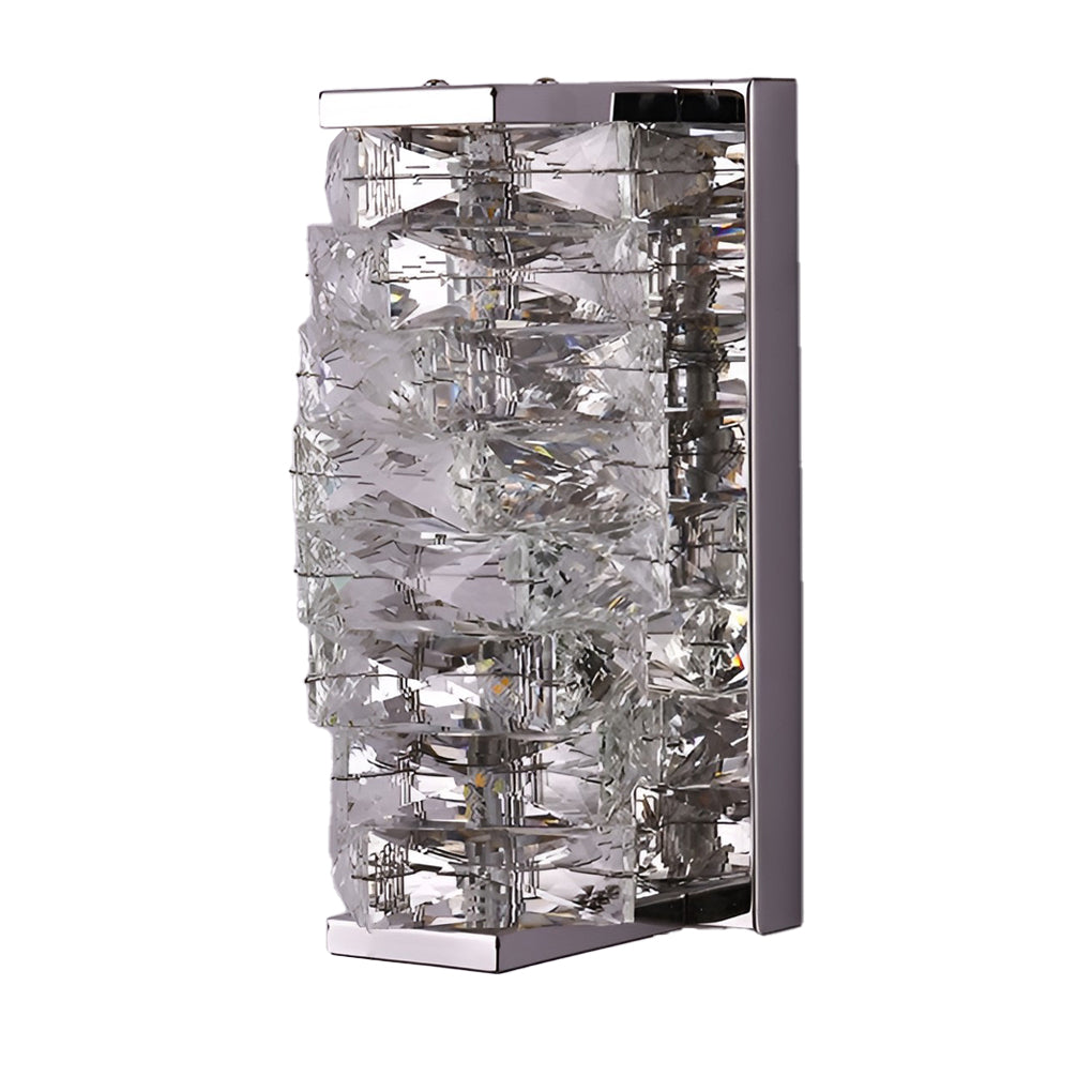 Creative Crystal Three Step Dimming Light LED Modern Wall Sconce Lighting Wall Lamp-Lighom