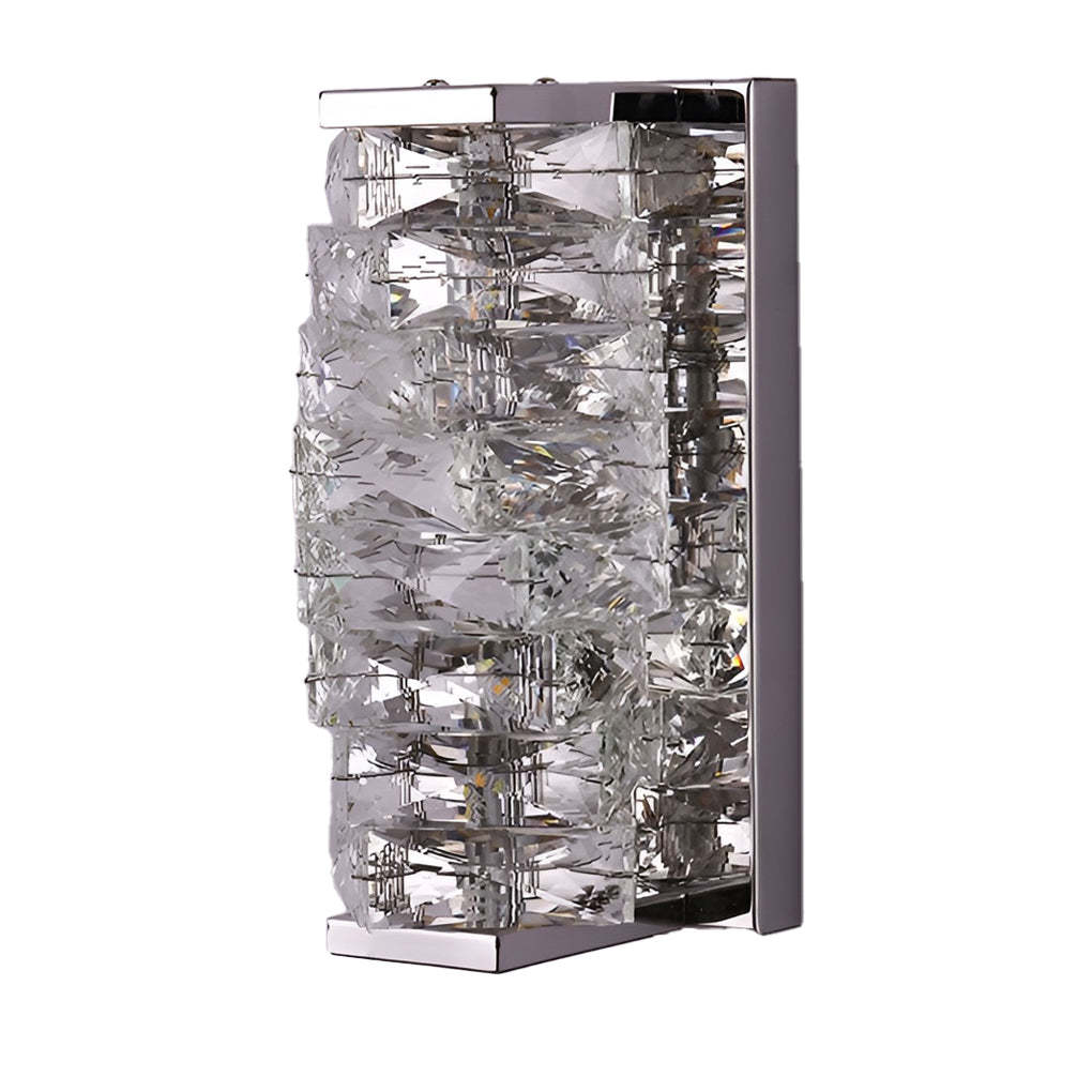 Crystal 3-Step Dimming LED Modern Wall Sconce Lamp