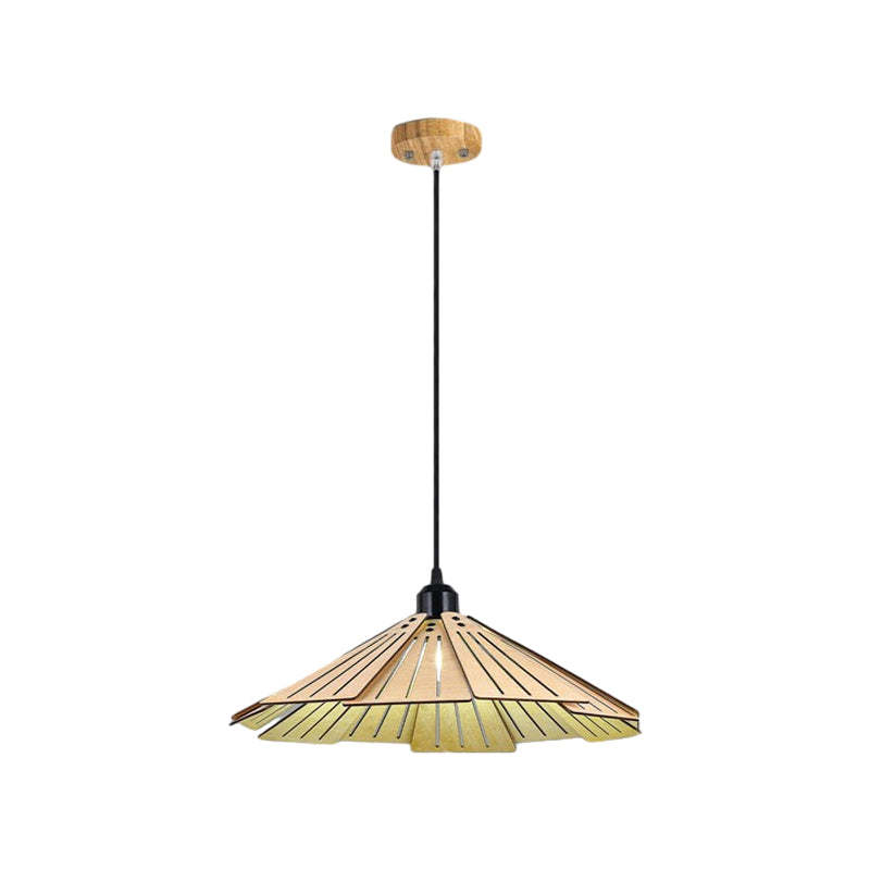 Wood Japanese Wabi-Sabi Retro Nordic Dining Chandelier