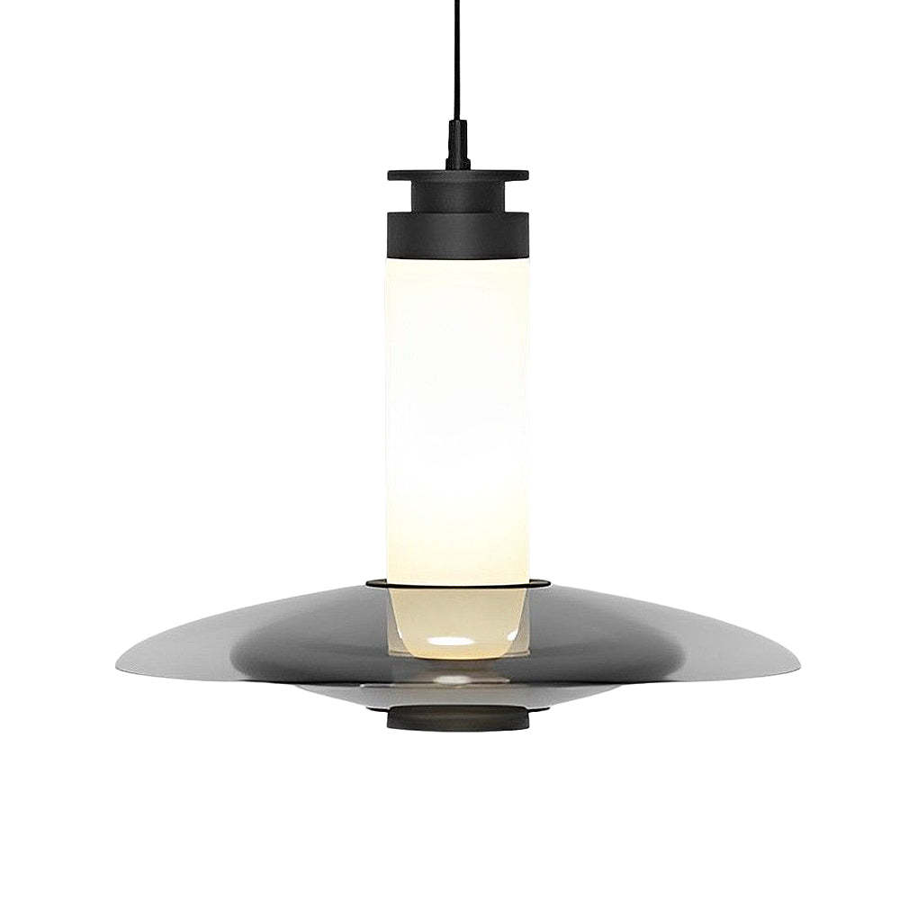 Minimalist Round Glass LED Modern Pendant