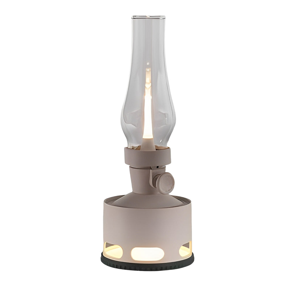 Modern Battery Operated Kerosene Style LED Table Lamp-Lighom