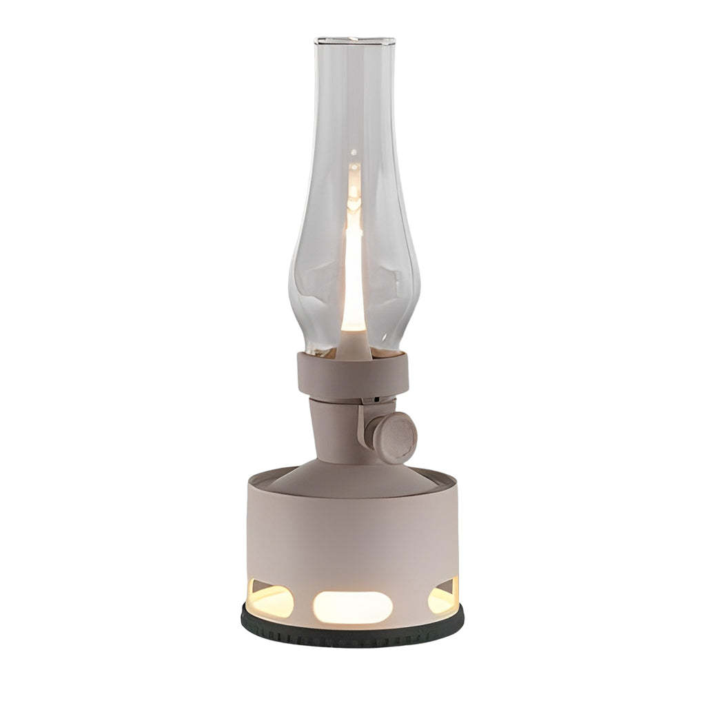 Modern Battery Operated Kerosene Style LED Table Lamp-Lighom