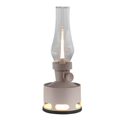 Modern Battery Operated Kerosene Style LED Table Lamp-Lighom