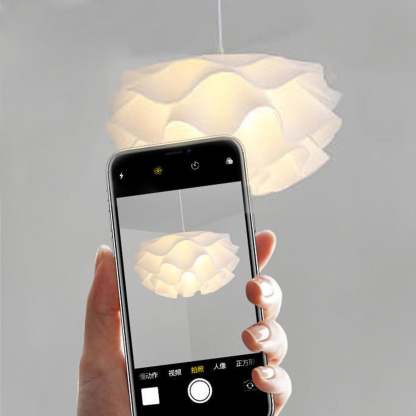 Minimalist Multi-Layer Petal Acrylic Pendant Light