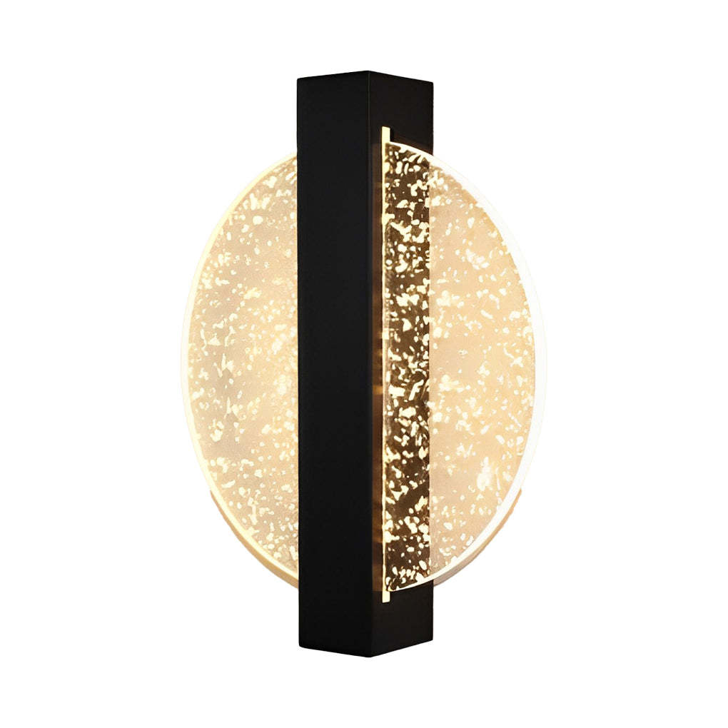 Round Square Semicircle Creative LED Nordic Bedside Wall Lamps Wall Lights-Lighom