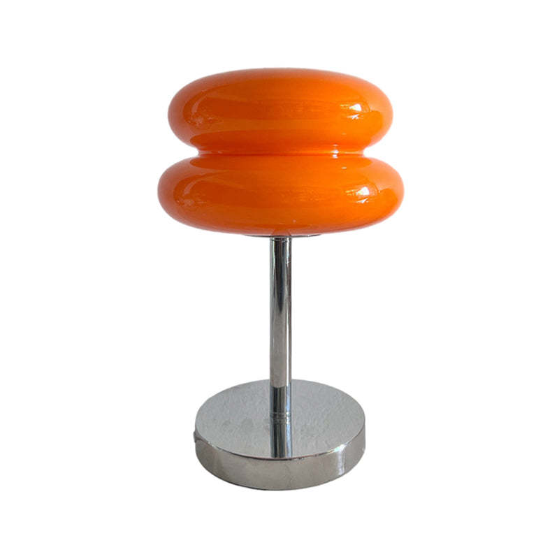 USB Glass Burger Warm Modern Table Lamp