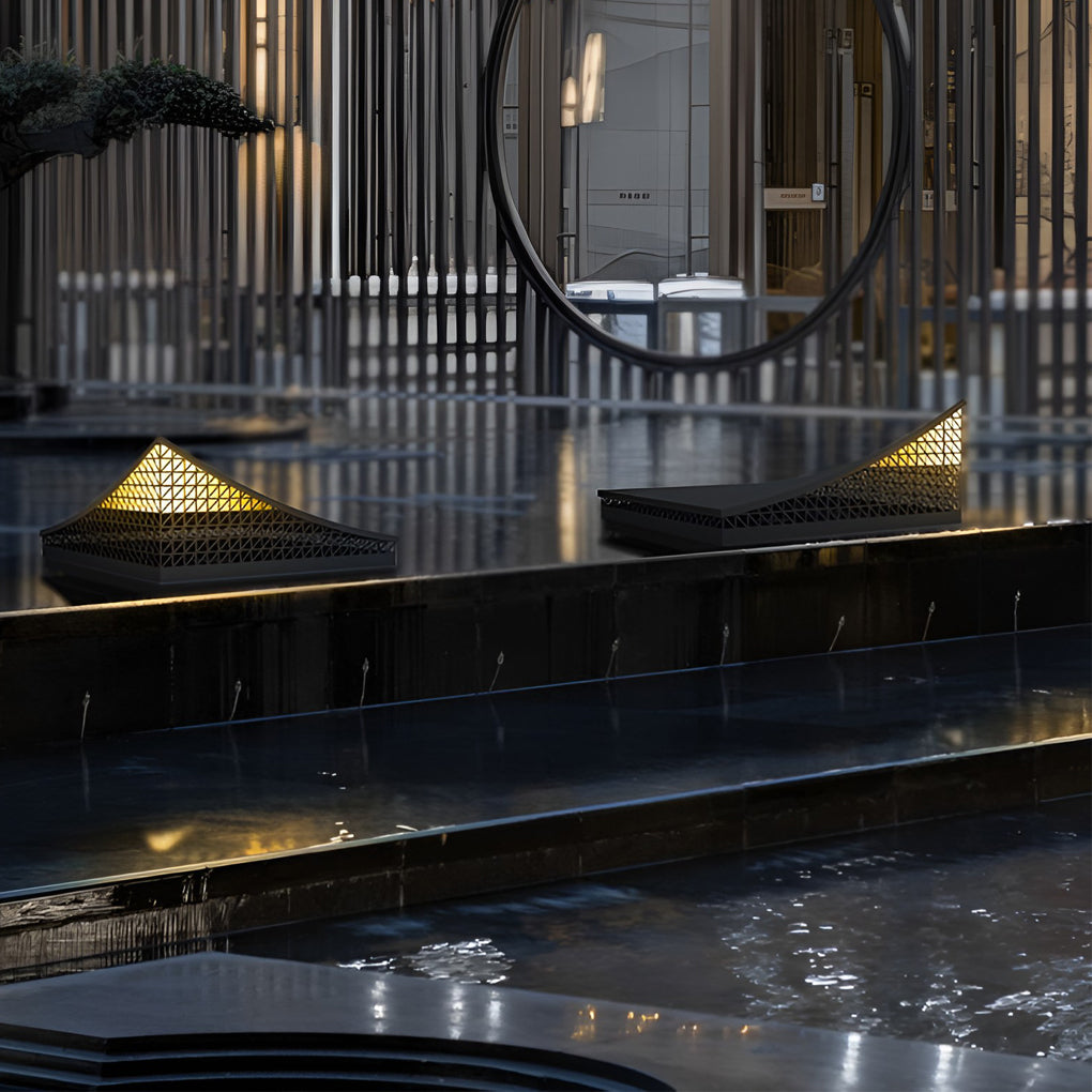 Asian-style Waterproof Outdoor Landscape Decorative Atmosphere Light for Villa Pool Lawn-Lighom
