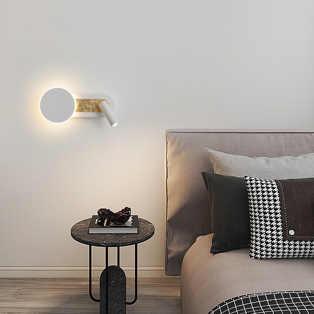 Round Adjustable Spotlight Nordic LED Wall Light