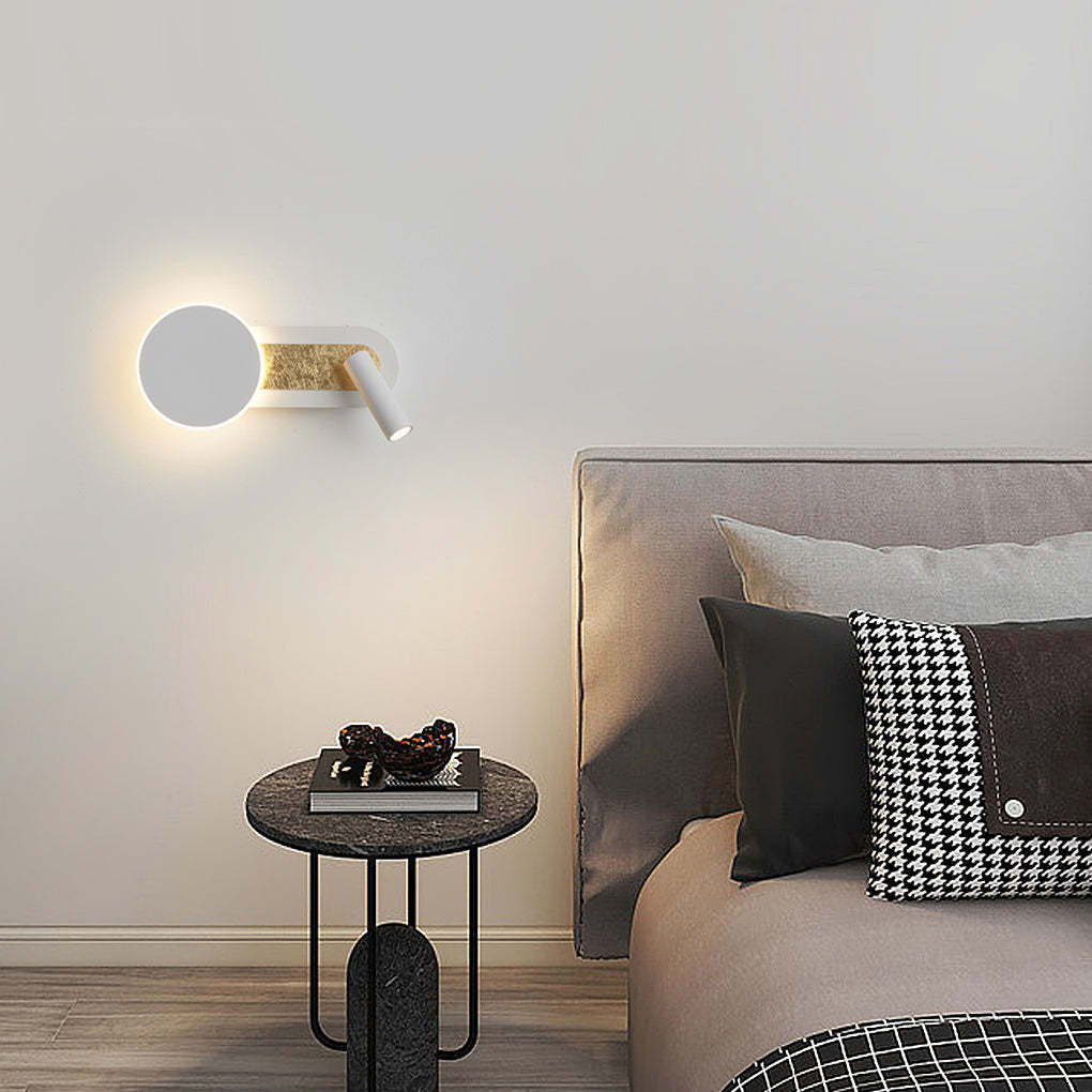 Round Adjustable Spotlight Nordic LED Wall Light