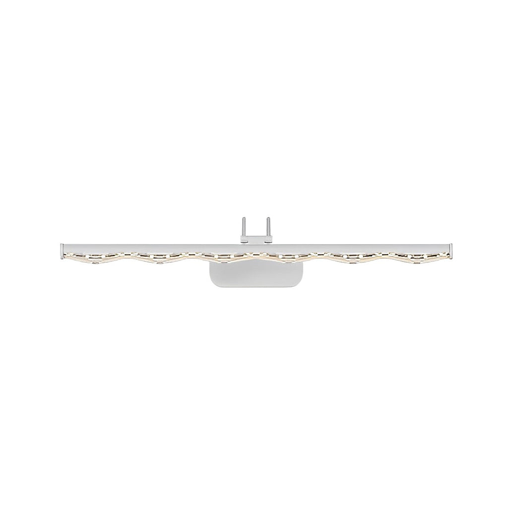 Crystal-Like Bathroom Vanity Light with Multi-Faceted Prismatic Acrylic Shade-Lighom