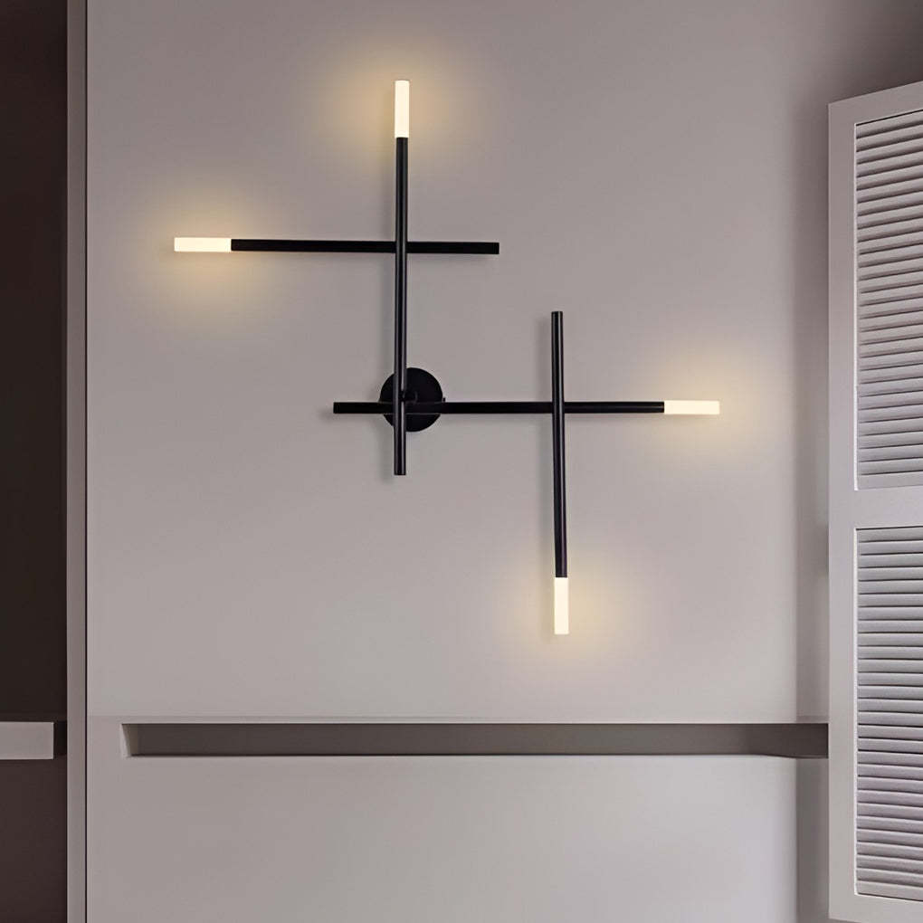 Creative Geometric Strip LED Modern Wall Lamp Wall Sconce Lighting-Lighom