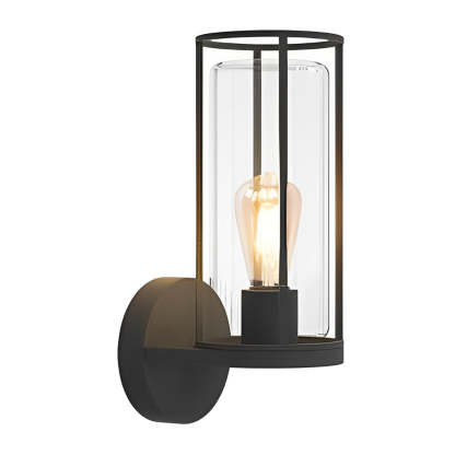 Minimalist Round Waterproof Retro Wall Lamp Outdoor Lawn Lights Path Lights-Lighom
