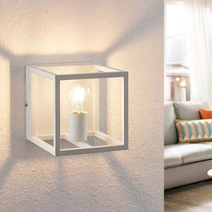 Square Frame Decorative Modern Wall Sconce Lighting Wall Light Fixture-Lighom