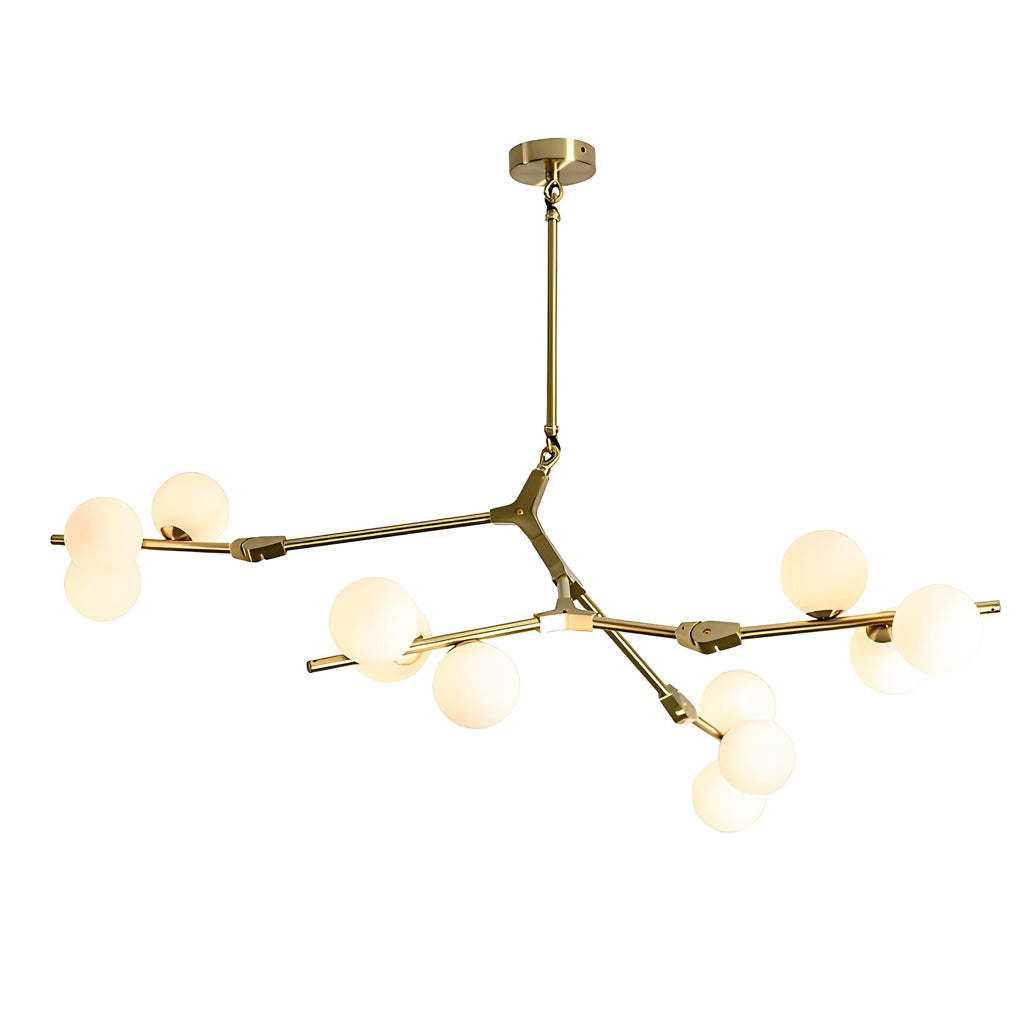 Nordic Minimalist Cluster Black and Gold