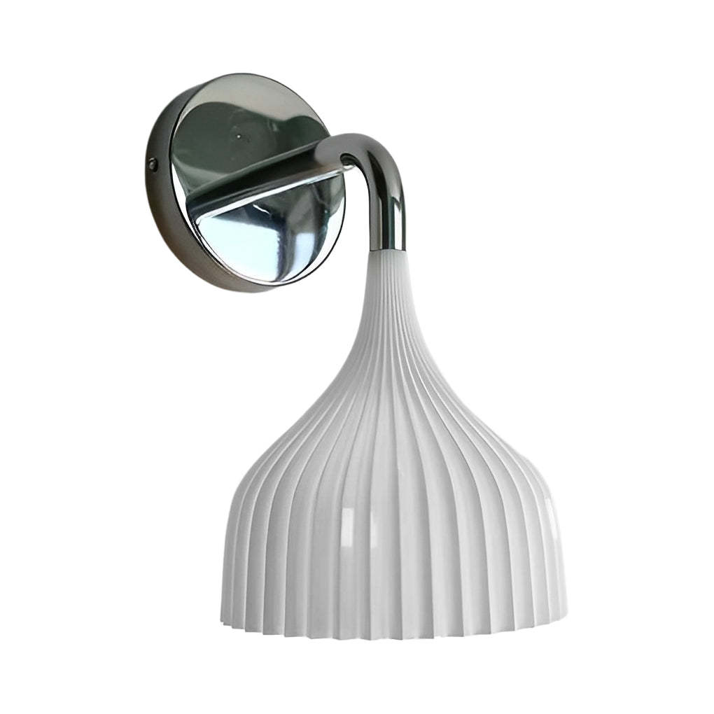 Pleated Shade Iron Modern Decorative Wall Sconce