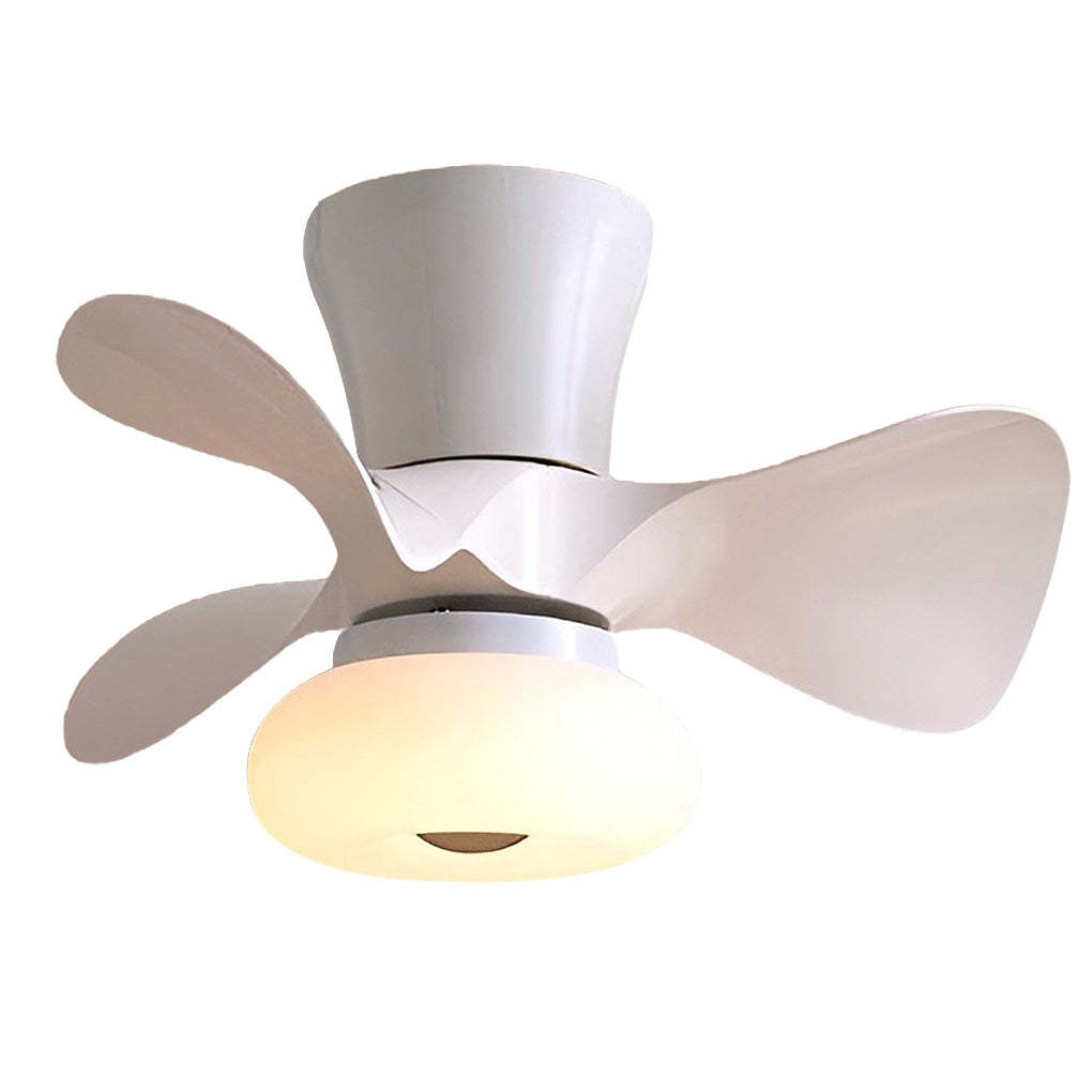 Macaron 3-Step Dimming LED Nordic Ceiling Fan