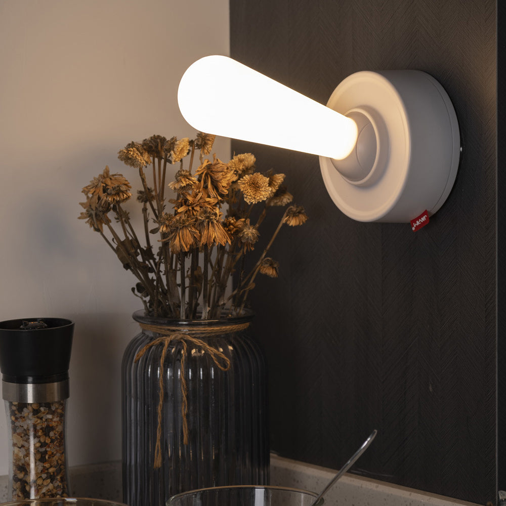 Portable USB Bedside Desk Night Light with Modern Toggle Switch and Warm Glow-Lighom